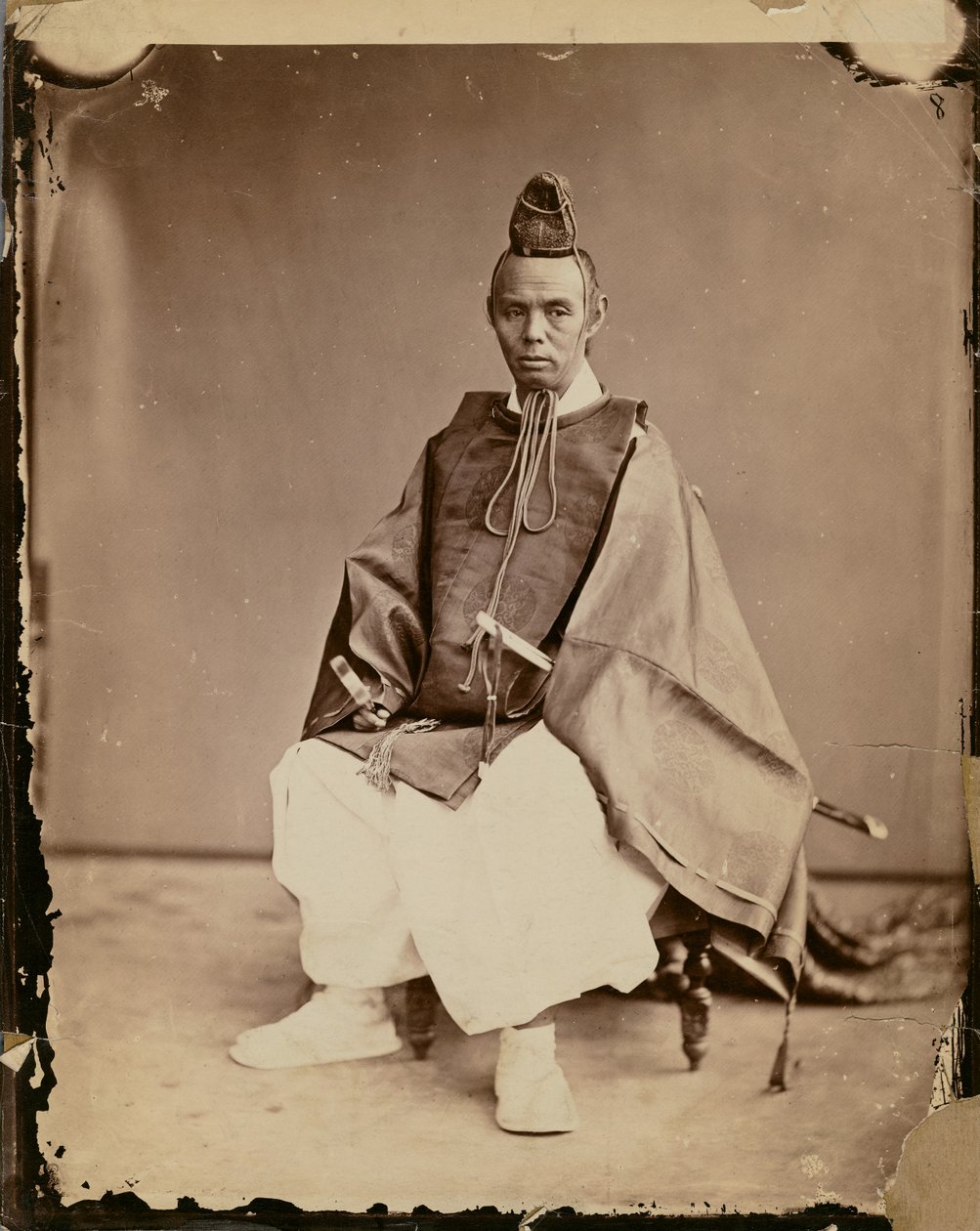 [Japanse man] door Nadar [Gaspard Félix Tournachon]