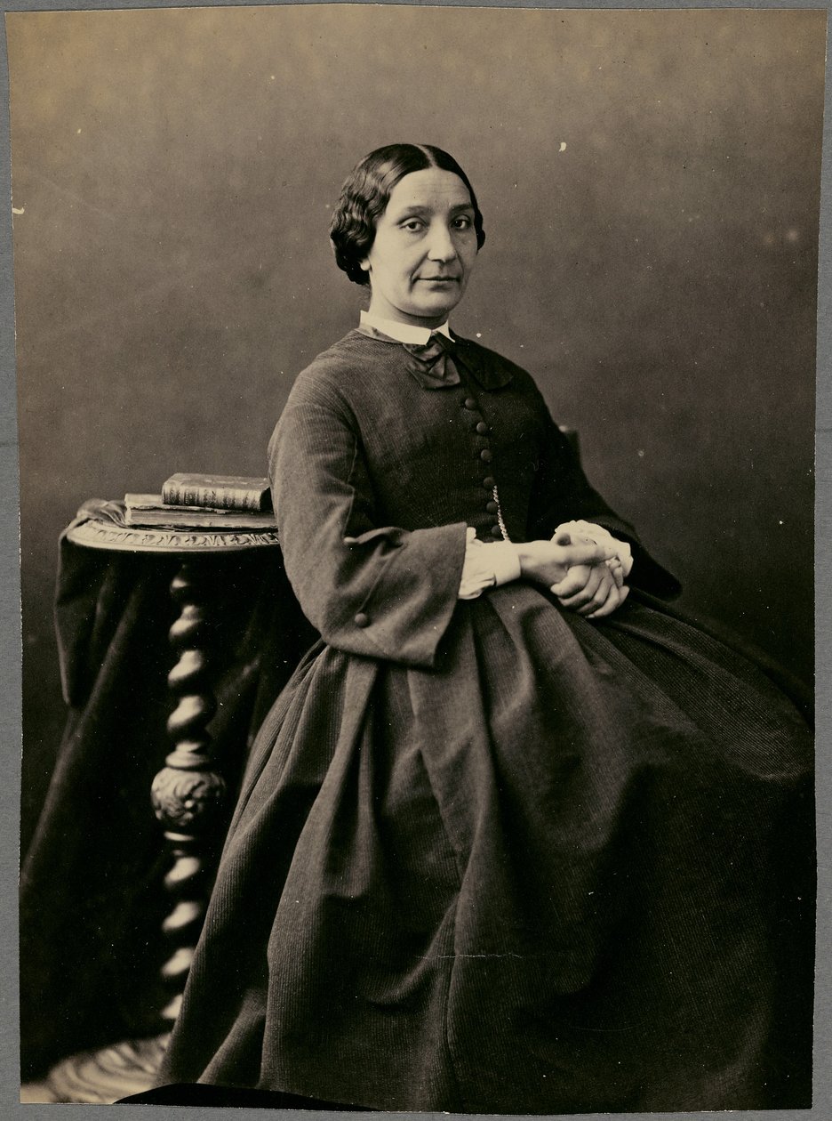 Juffrouw Elise Veuillot door Nadar [Gaspard Félix Tournachon]