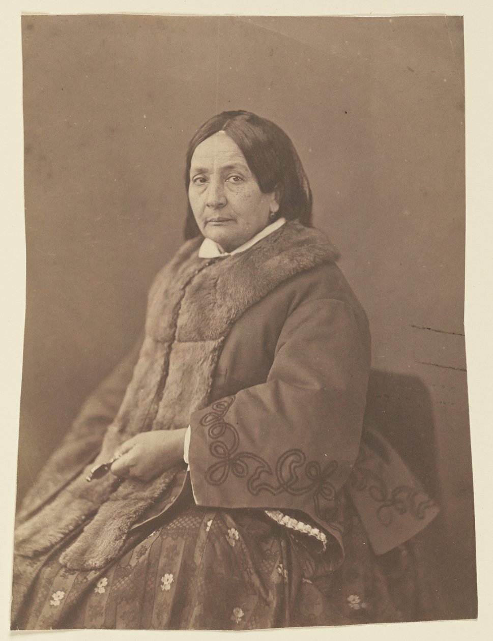 Mevrouw Eugénie Niboyet door Nadar [Gaspard Félix Tournachon]