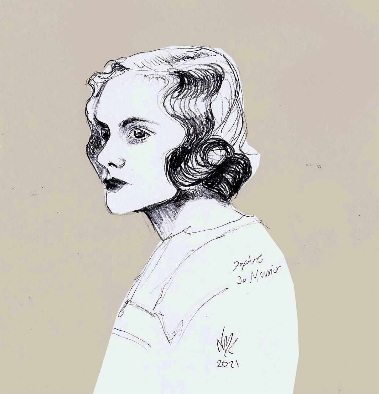 Daphne Du Maurier, 2021 door Nancy Moniz Charalambous