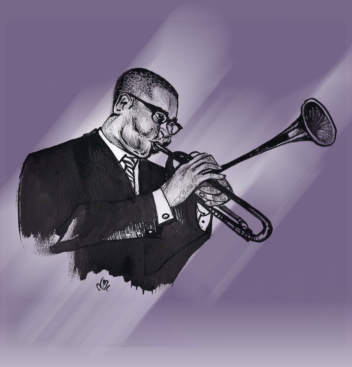 Dizzy Gillespie, 2021 door Nancy Moniz Charalambous