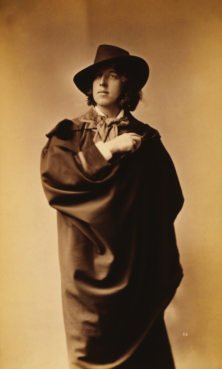 Oscar Wilde, 1882 (albuminedruk) door Napoleon Sarony