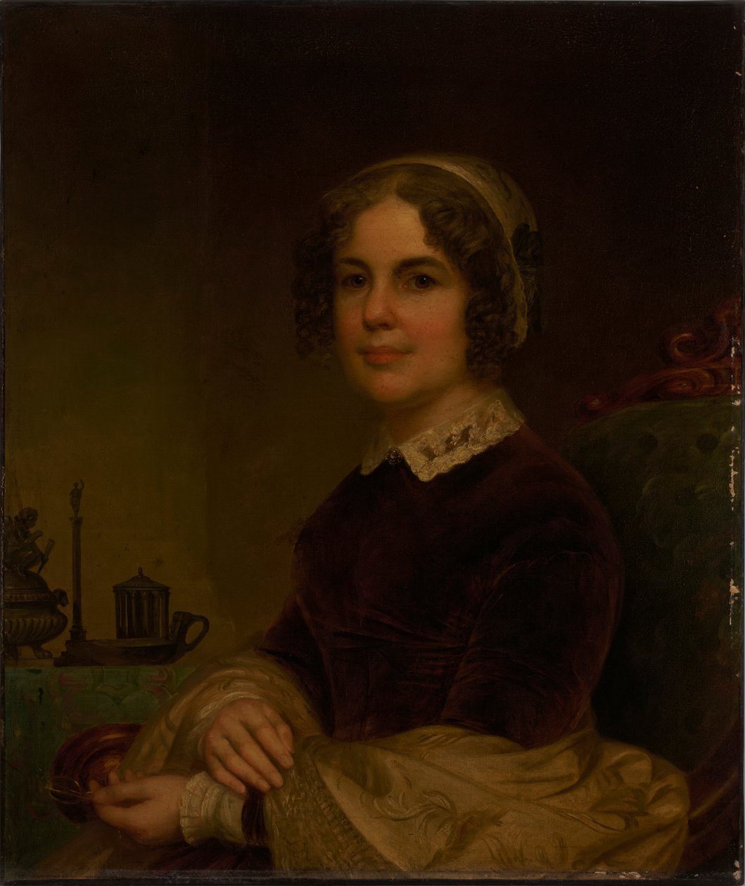 Caroline Mary Leffingwell Street (1790) door Nathaniel Jocelyn