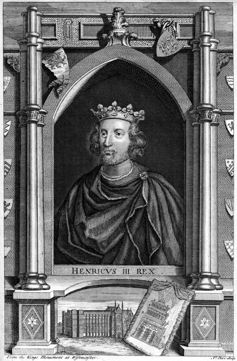 Hendrik III, Koning van Engeland door Nathaniel Parr