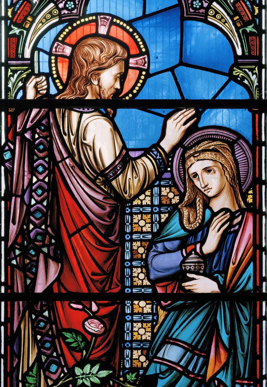 Christus en Maria Magdalena door Nathaniel Westlake
