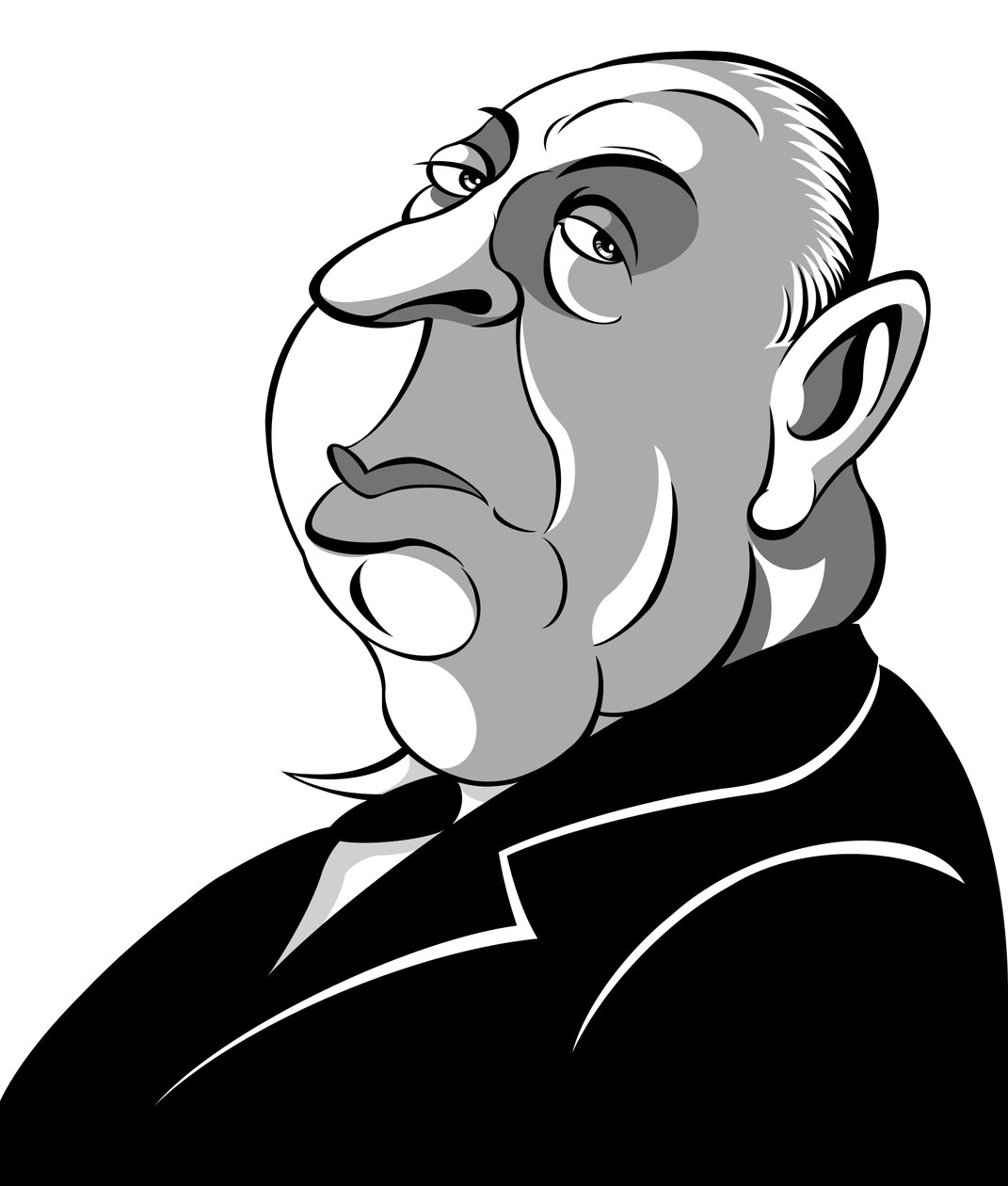Alfred Hitchcock, 2018 door Neale Osborne