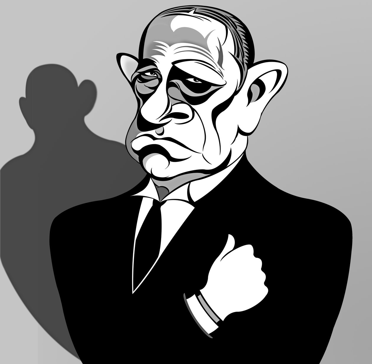 Erich Von Stroheim door Neale Osborne