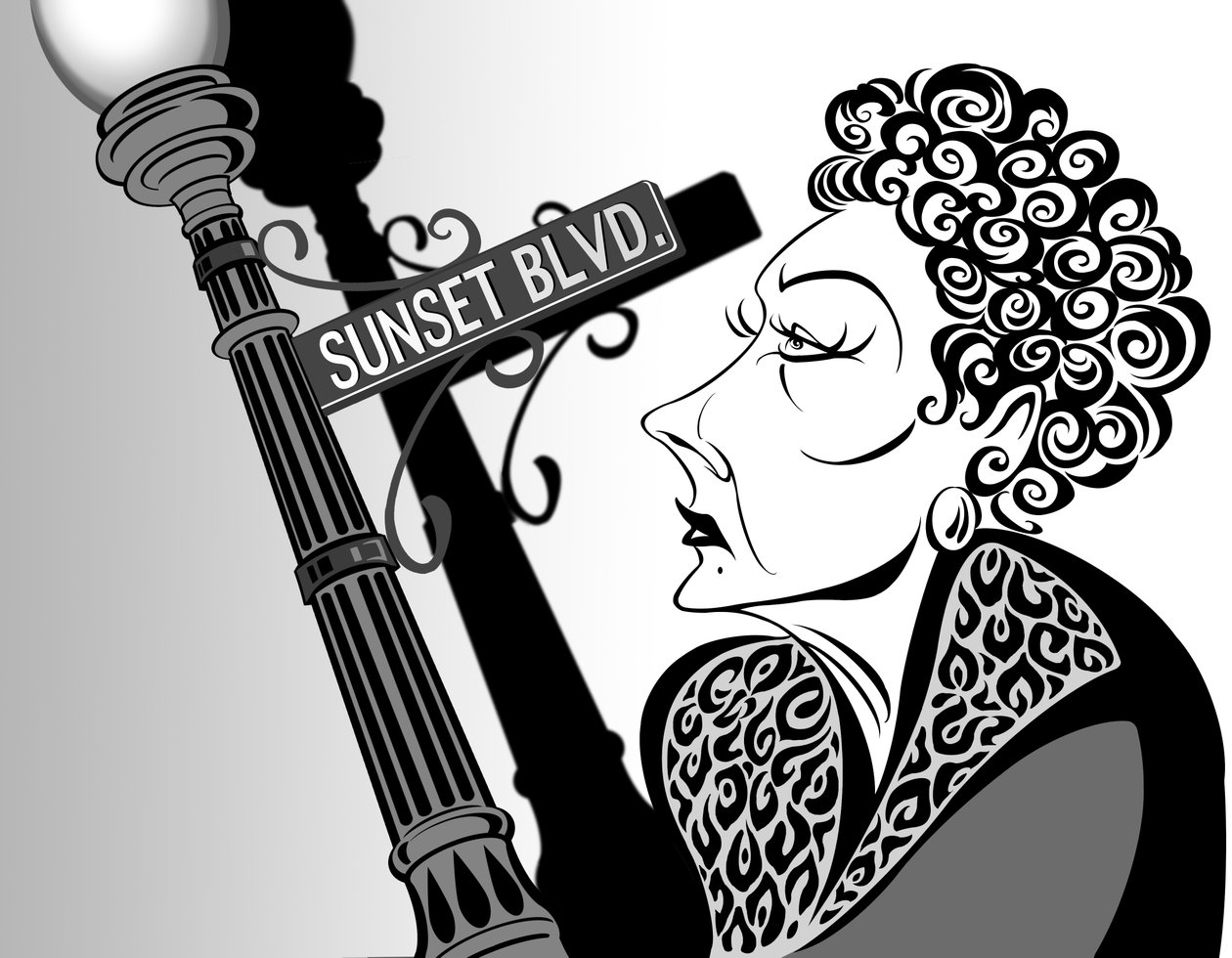 Gloria Swanson door Neale Osborne