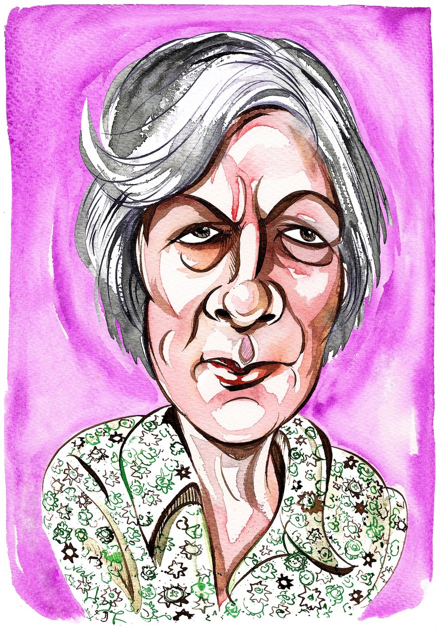 Judith Weir - karikatuur door Neale Osborne