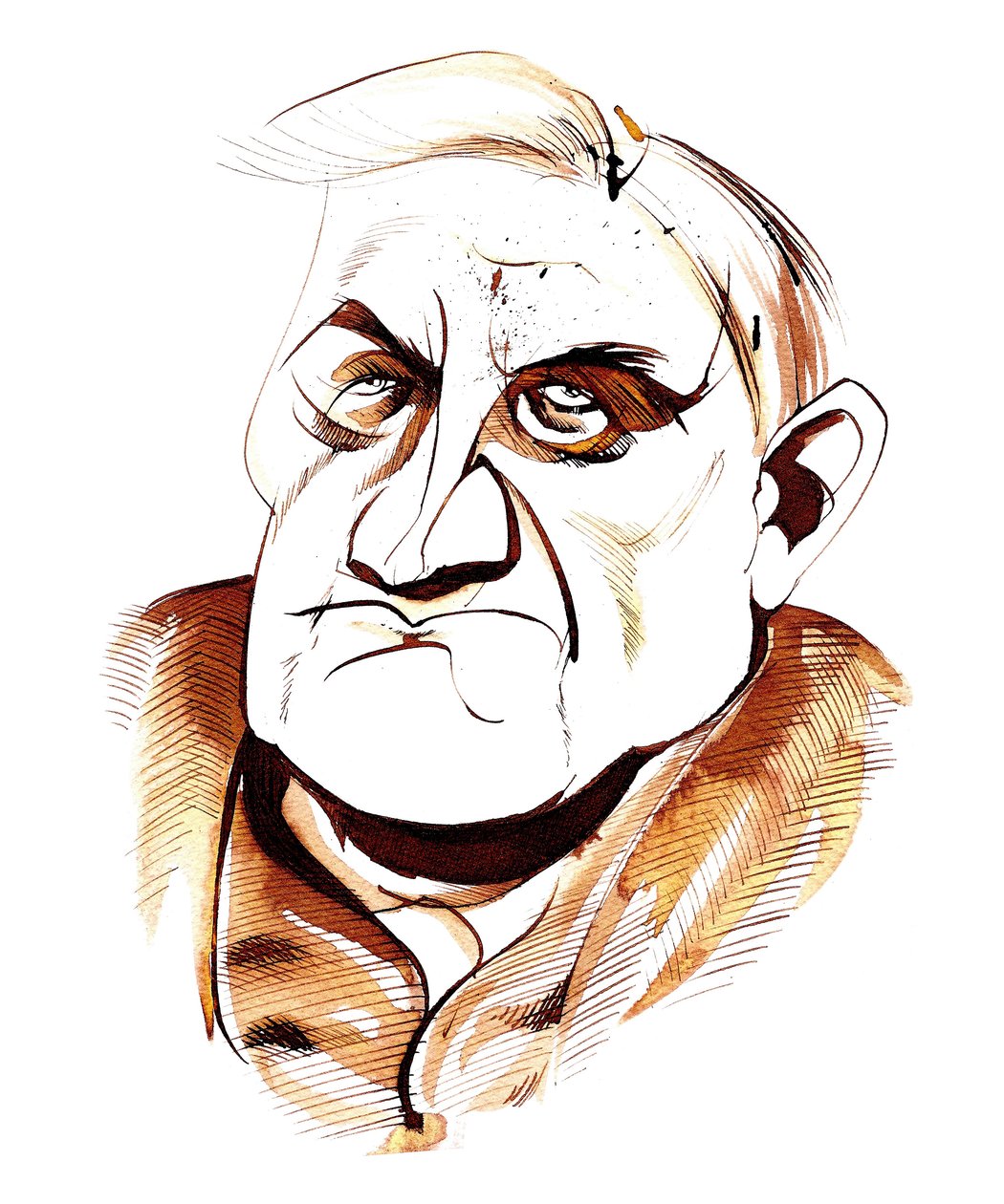 Ralph Vaughan Williams - karikatuur door Neale Osborne