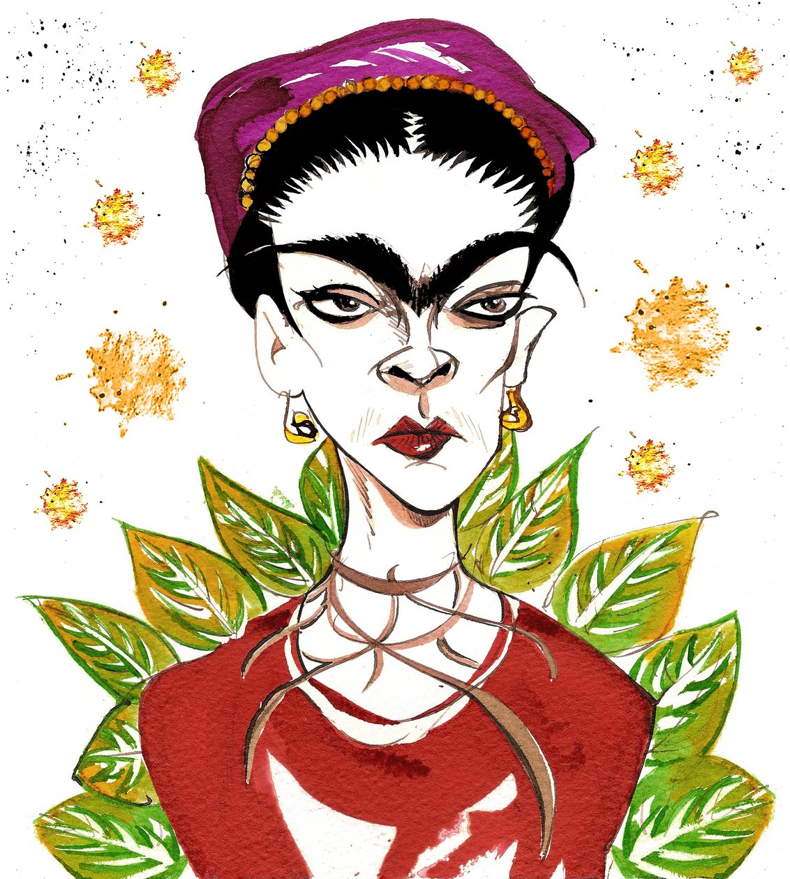 Frida Kahlo door Neale Osborne