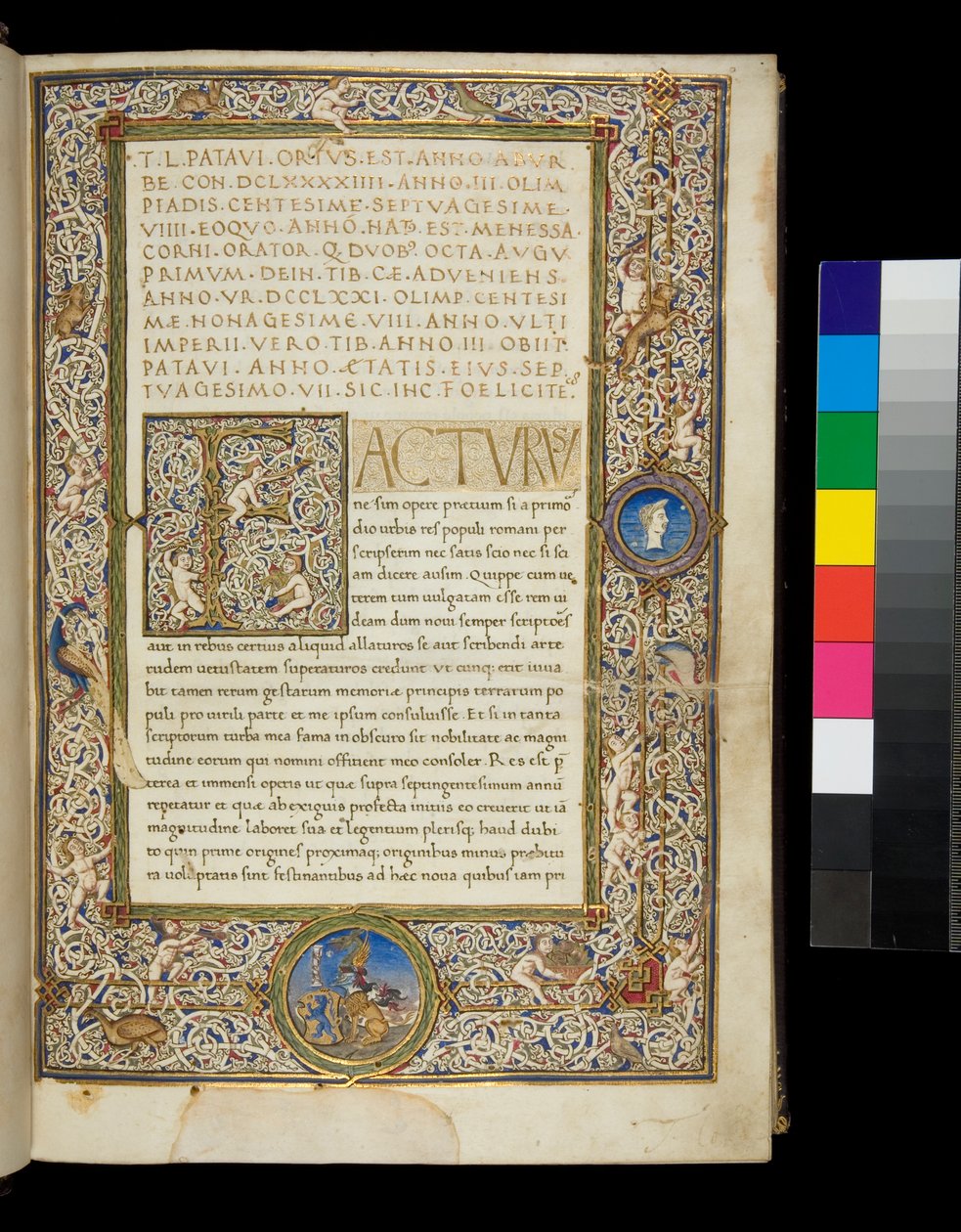 Ms 346. Livius, Ab Urbe Condita door Neapolitan School