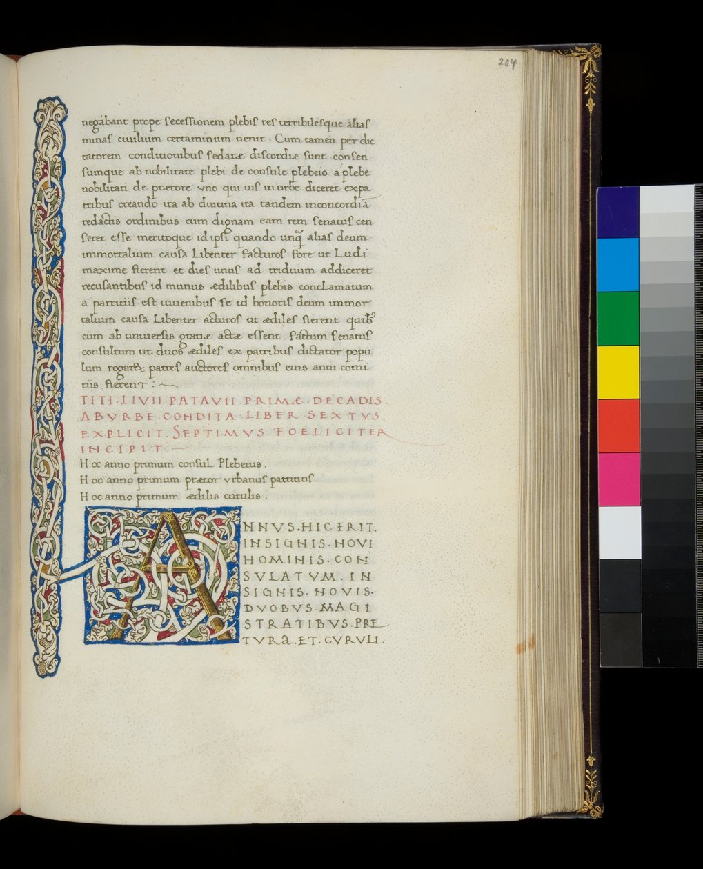 Ms 346. Livy, Ab Urbe Condita door Neapolitan School