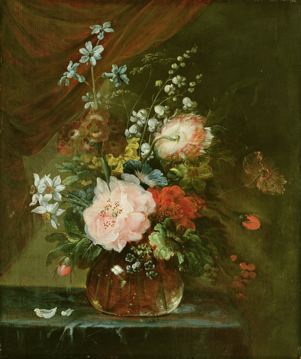 Bloemenstudie door Neeltje de Vlieger