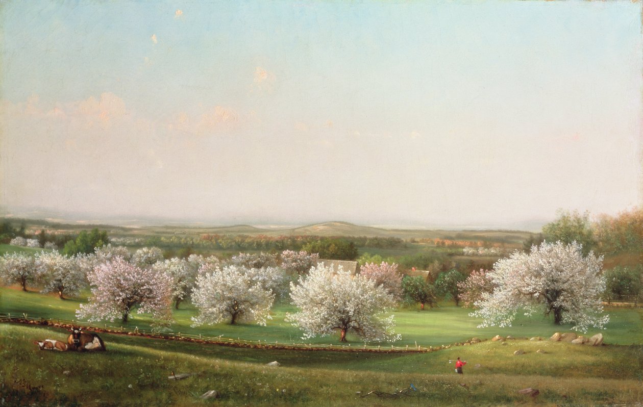 Appelboomgaard, 1878 door Nelson Augustus Moore