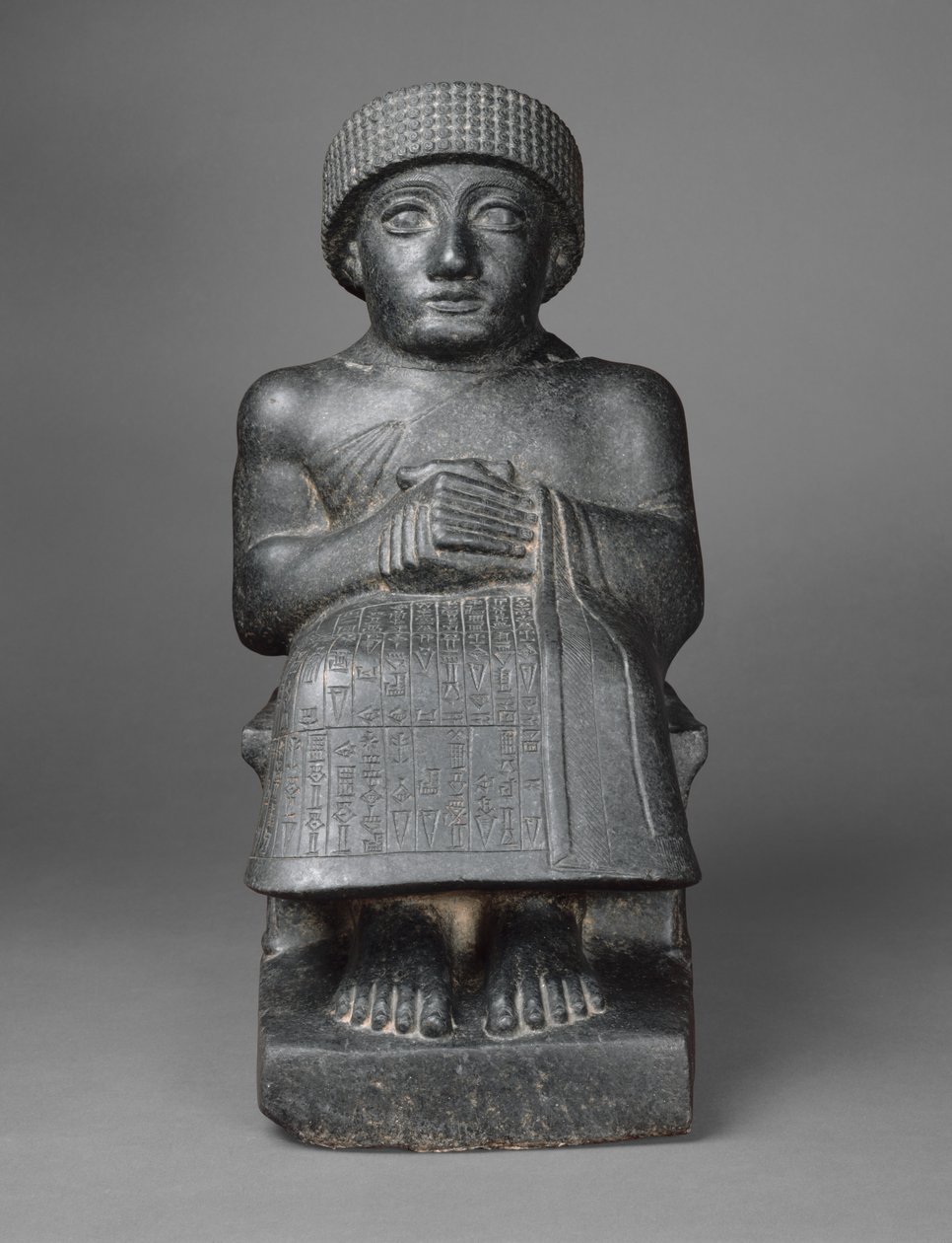 Standbeeld van Gudea, ca. 2090 v.Chr. door Neo Sumerian