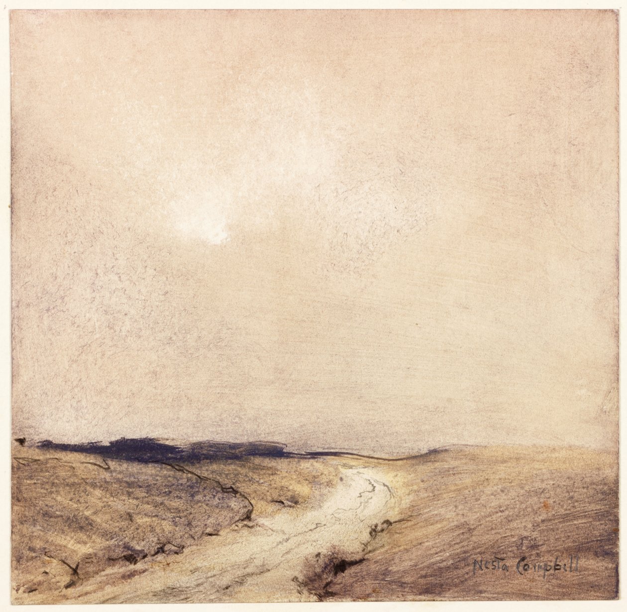 Yorkshire heide door Nesta Jennings Campbell