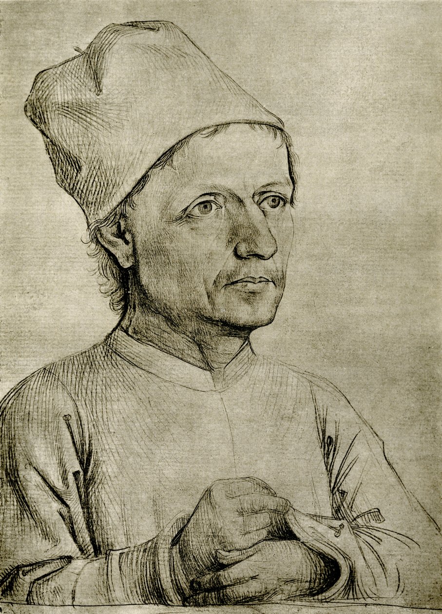 Portret van een man door Netherlandish School