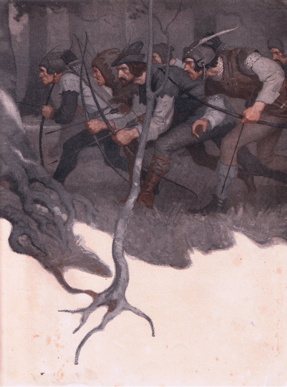 Binnenomslag ontwerp door Newell Convers Wyeth