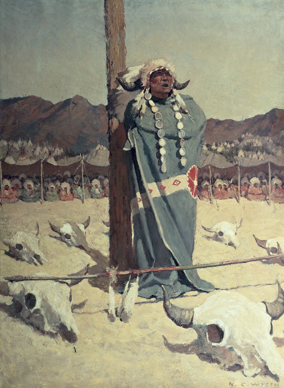 Het verzoekschrift door Newell Convers Wyeth