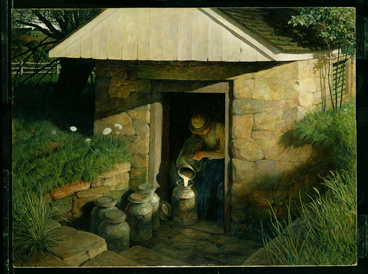 Het Voorjaarshuis door Newell Convers Wyeth