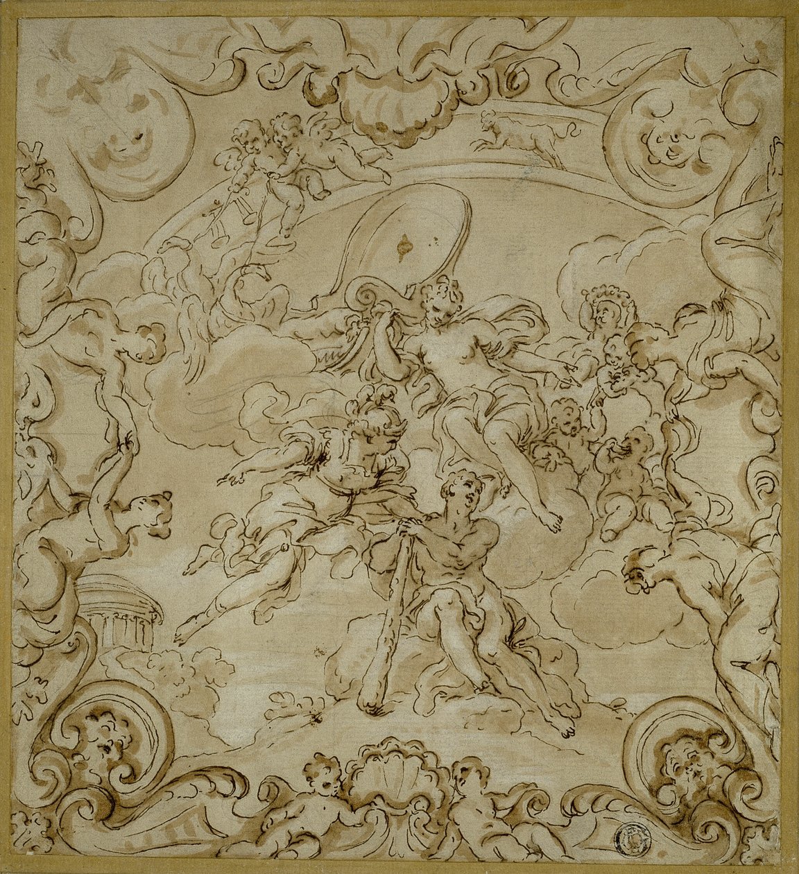 Hercules op het kruispunt door Niccolò Berrettoni