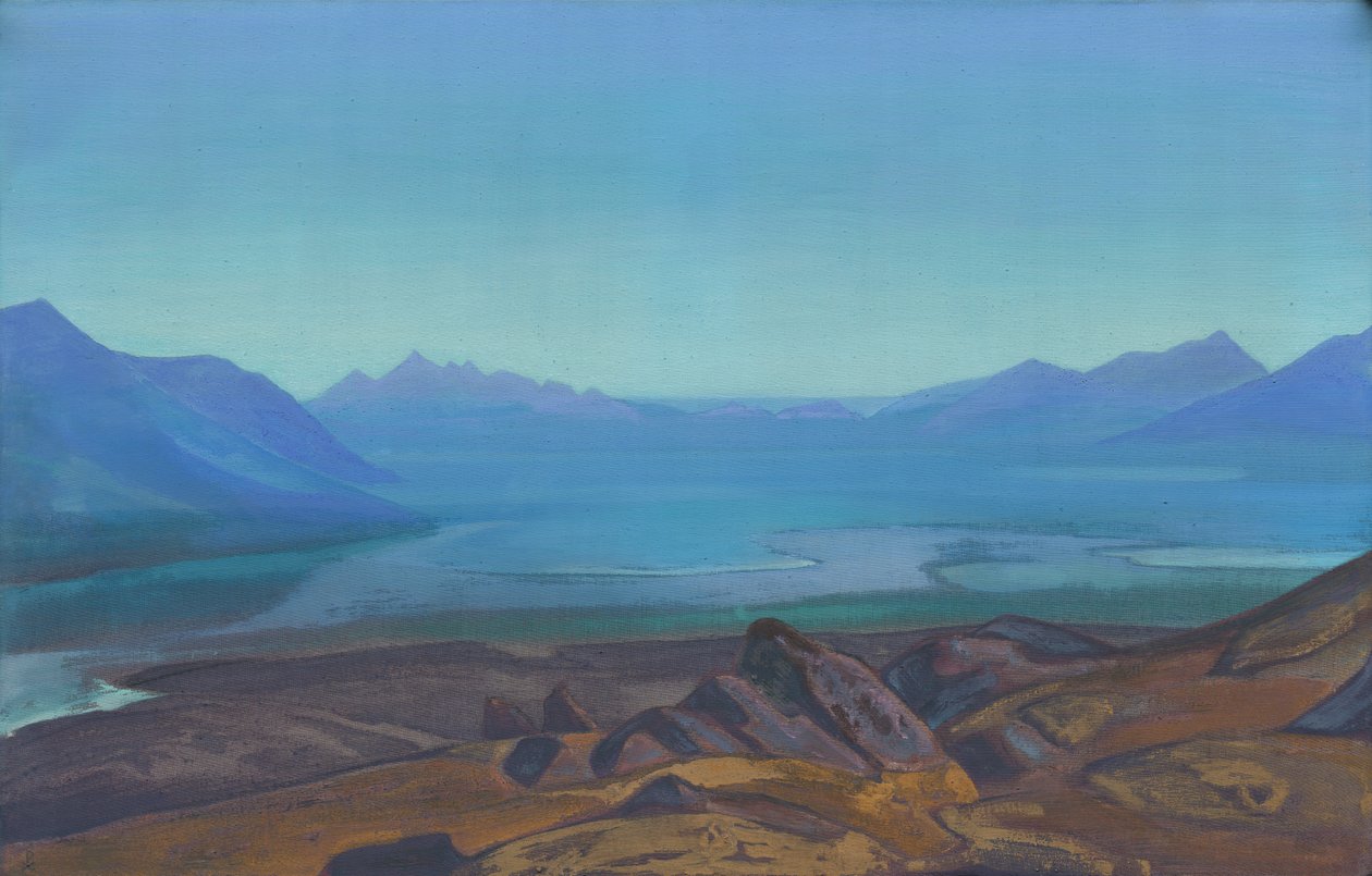Dangra Yumtso, 1932 door Nicholas Roerich