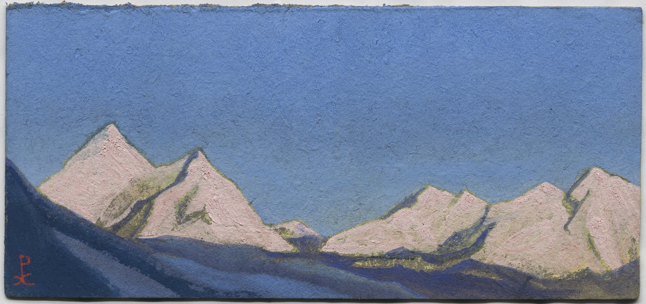Himalaya door Nicholas Roerich