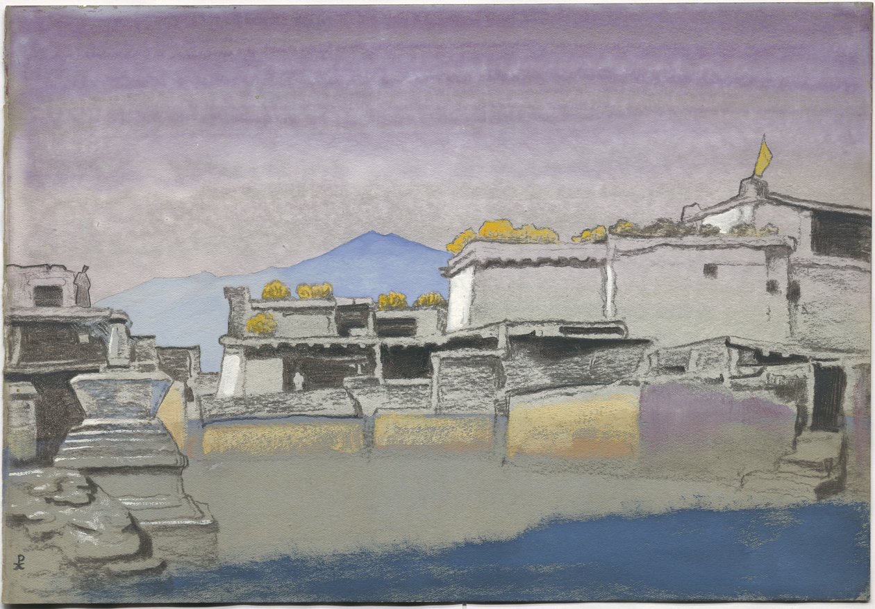 Kardang, studie door Nicholas Roerich