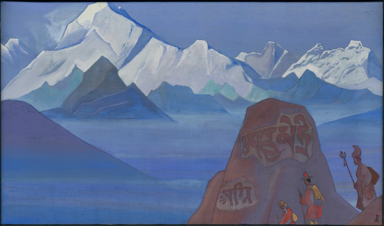 Pad naar Kailas, 1932 door Nicholas Roerich