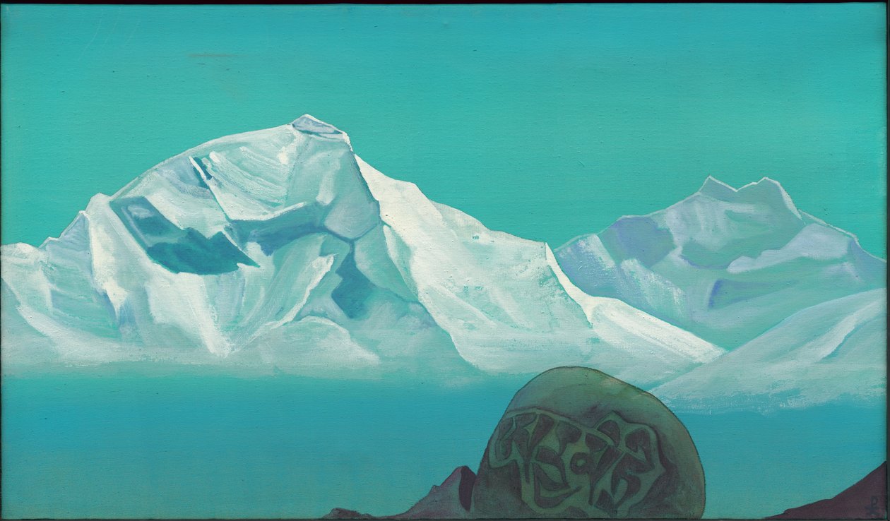 Pad naar Kailas, "Heilige Bergen" serie door Nicholas Roerich