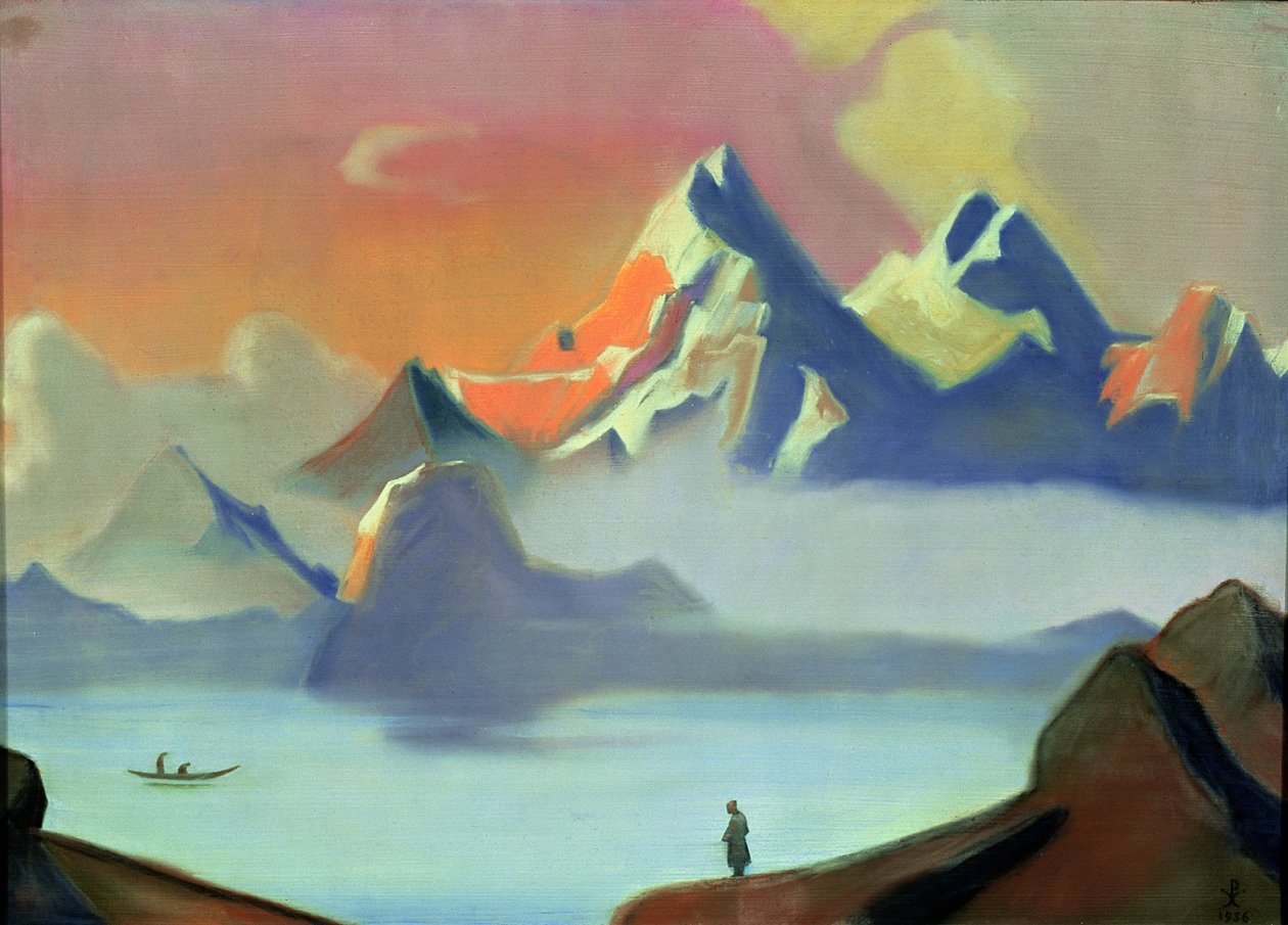 Tibet, 1936 door Nicholas Roerich