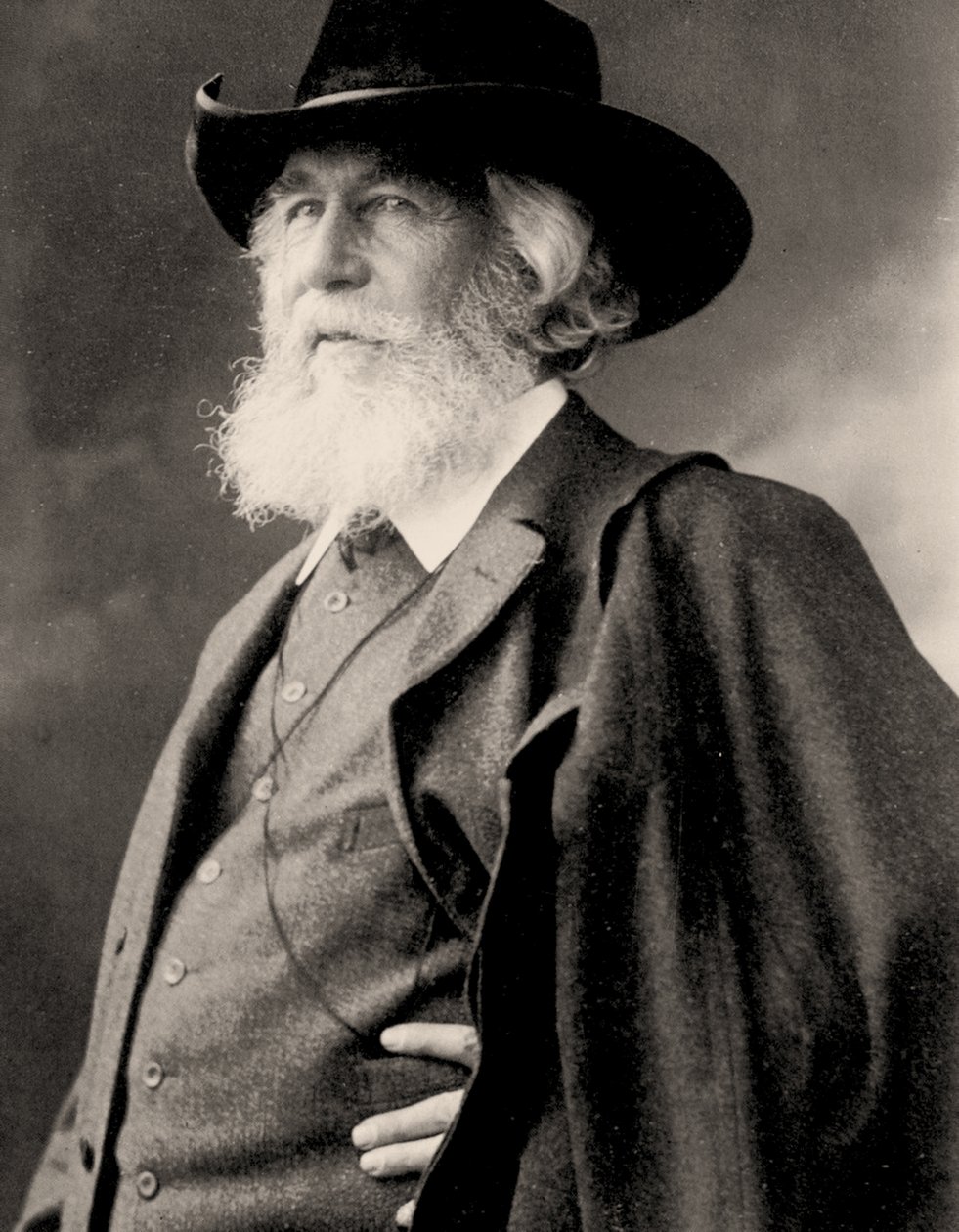 Portret van Ernst Haeckel, ca. 1910 (foto) door Nicola Perscheid