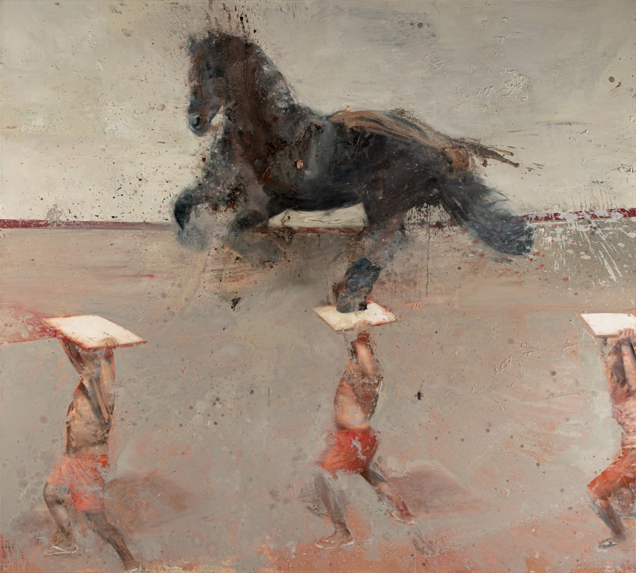 Galopperend paard, 2021 door Nicola Pucci