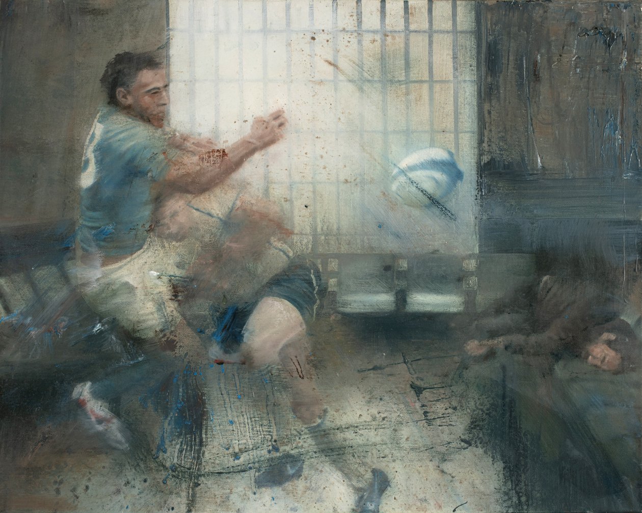 Tackling, 2016 door Nicola Pucci