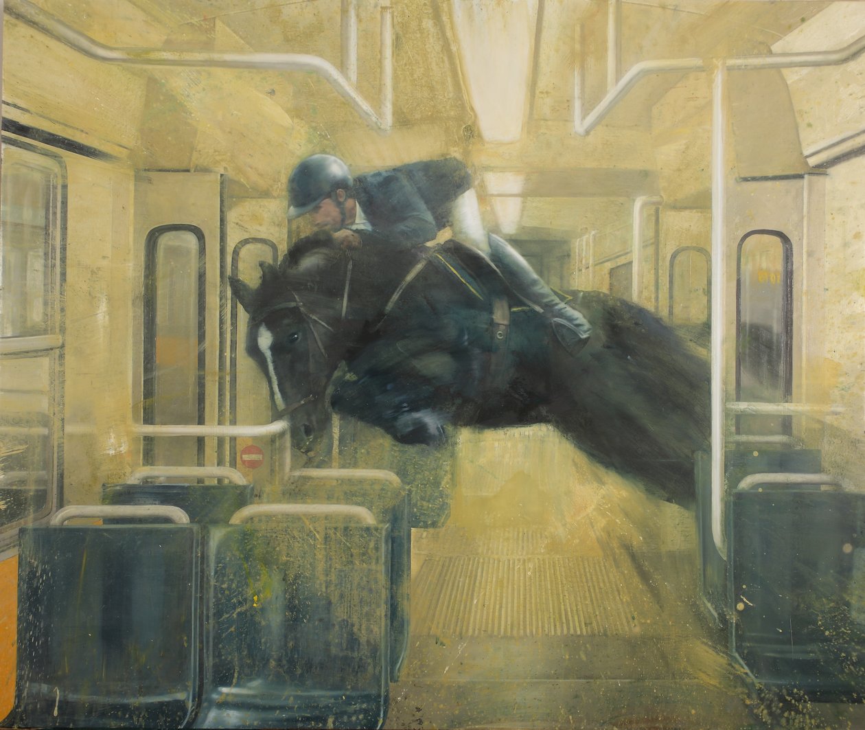 Tram sprong, 2015 door Nicola Pucci