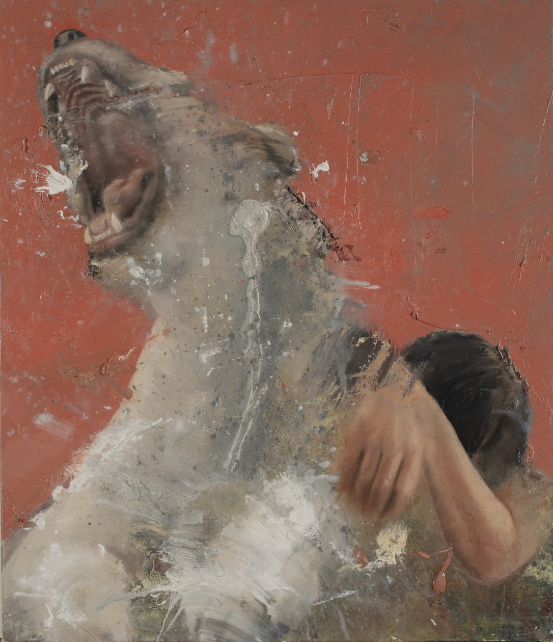 Leunende vrouw, 2021 door Nicola Pucci