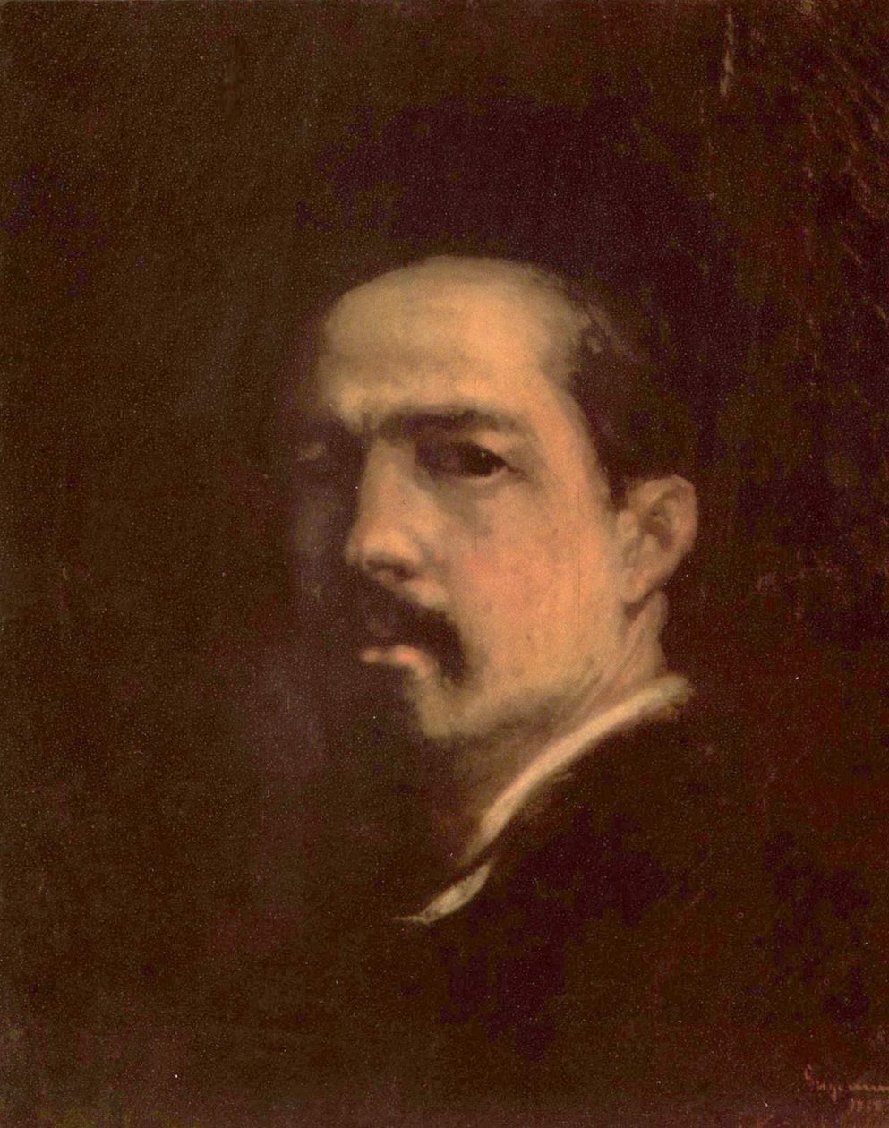 Zelfportret door Nicolae Grigorescu