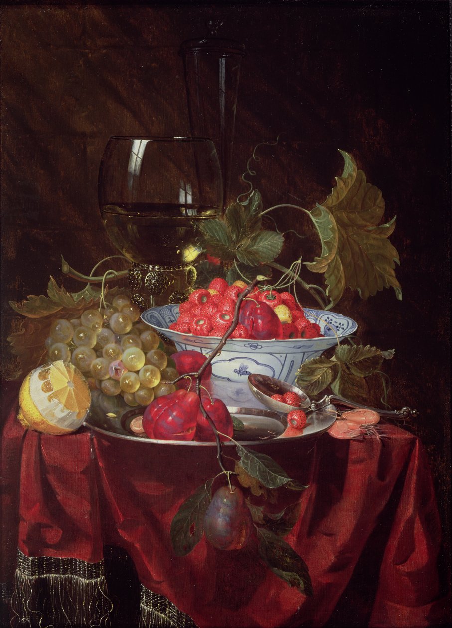 Een Stilleven van Fruit, 1660 door Nicolaes Van Gelder