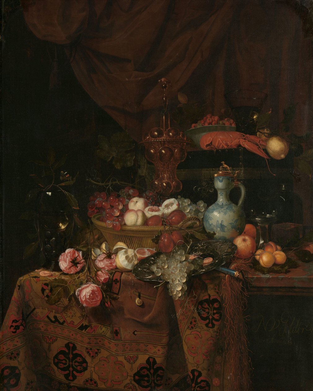 Stilleven door Nicolaes Van Gelder