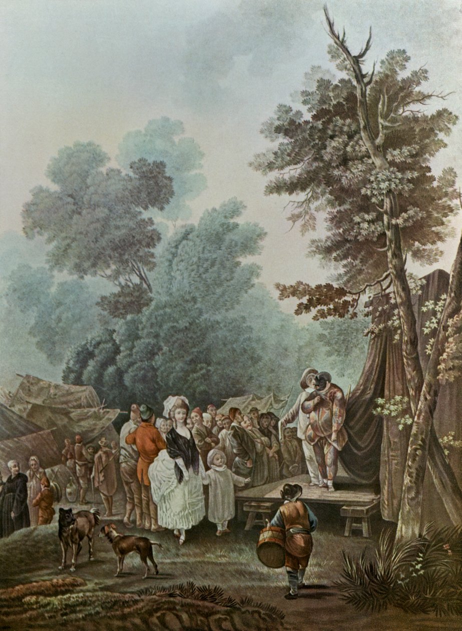 De dorpskermis door Nicolas Antoine Taunay