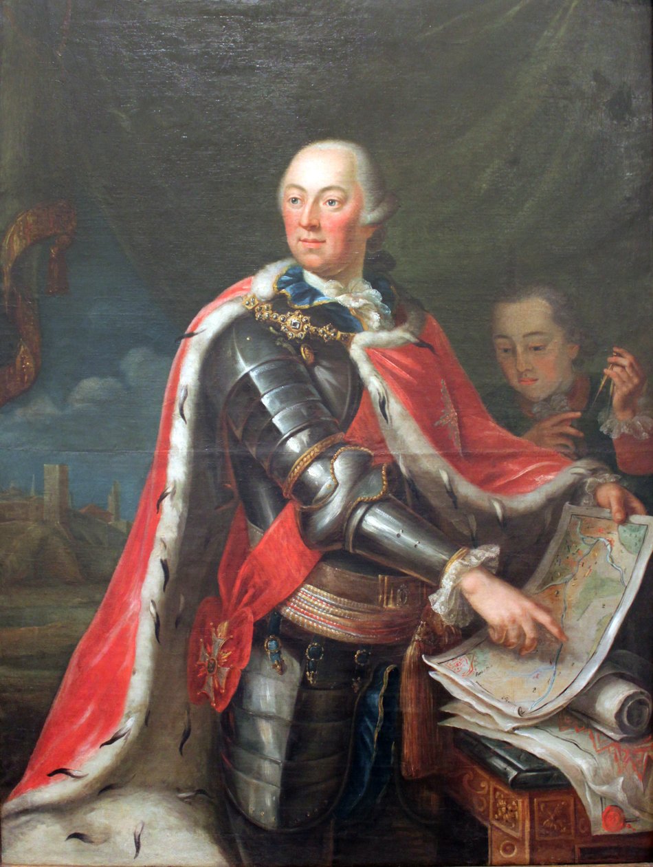 Hertog Carl Eugen van Württemberg (1728-1798) door Nicolas Guibal