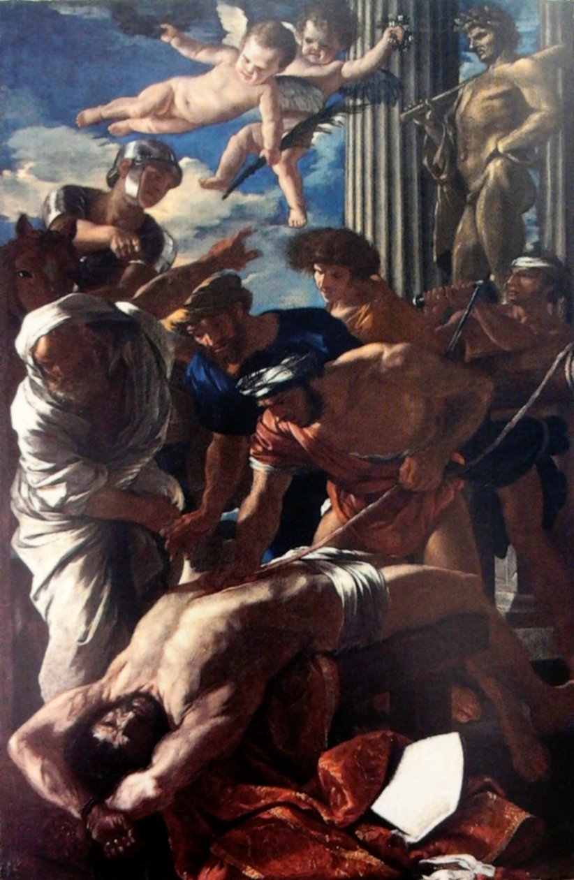 Martelaarschap van Sint Erasmus door Nicolas Poussin