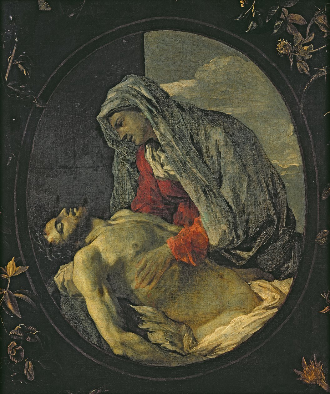 Pieta door Nicolas Poussin