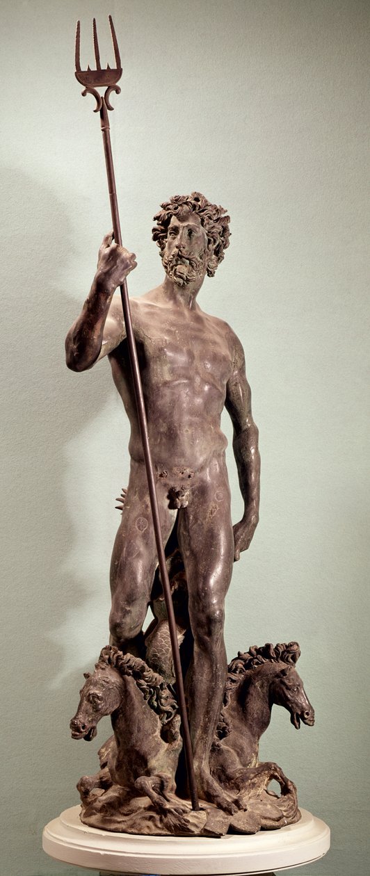 Neptunus door Nicolas Sebastien Adam
