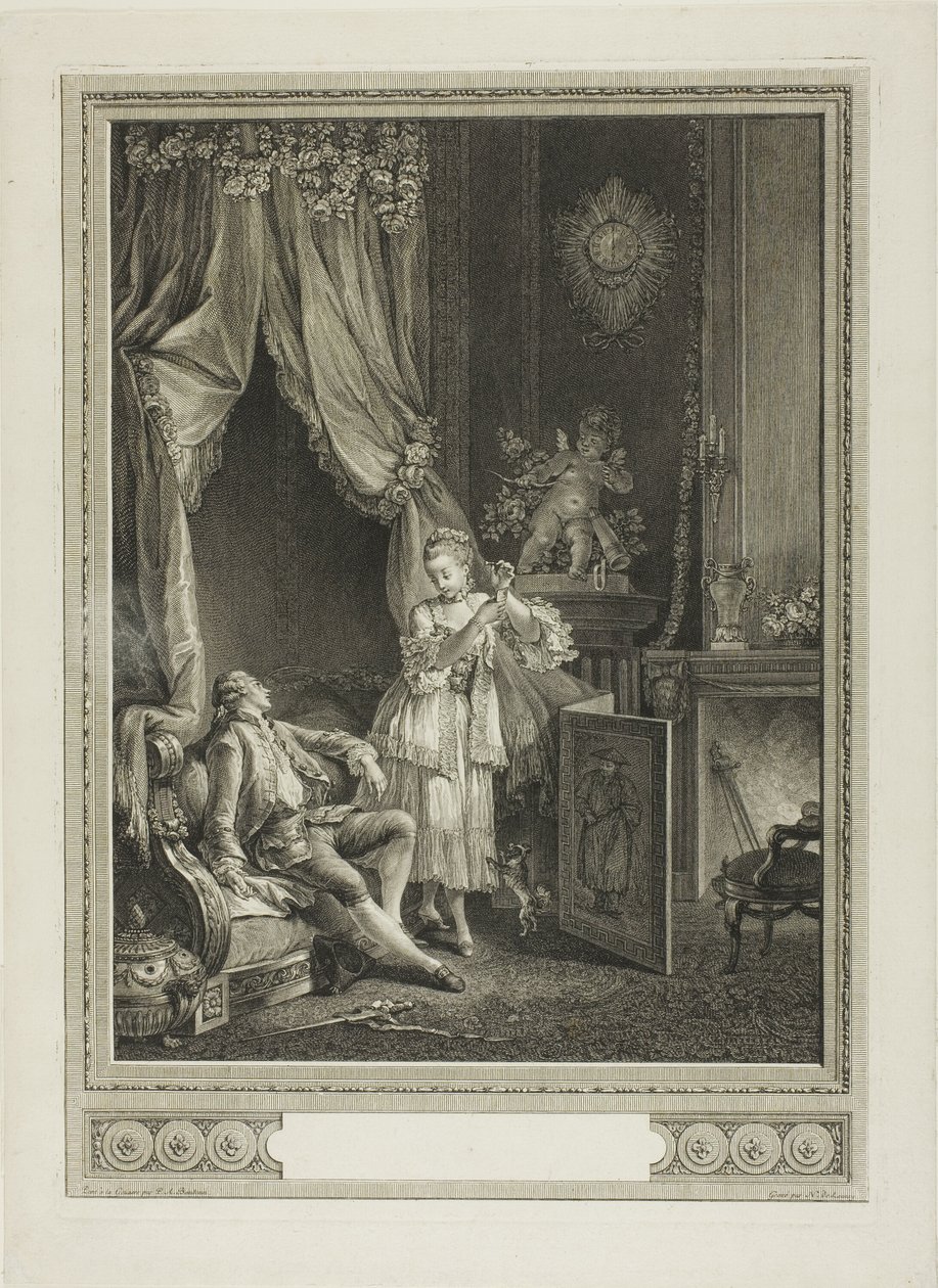 Le carquois épuisé (De lege koker) door Nicolas Delaunay