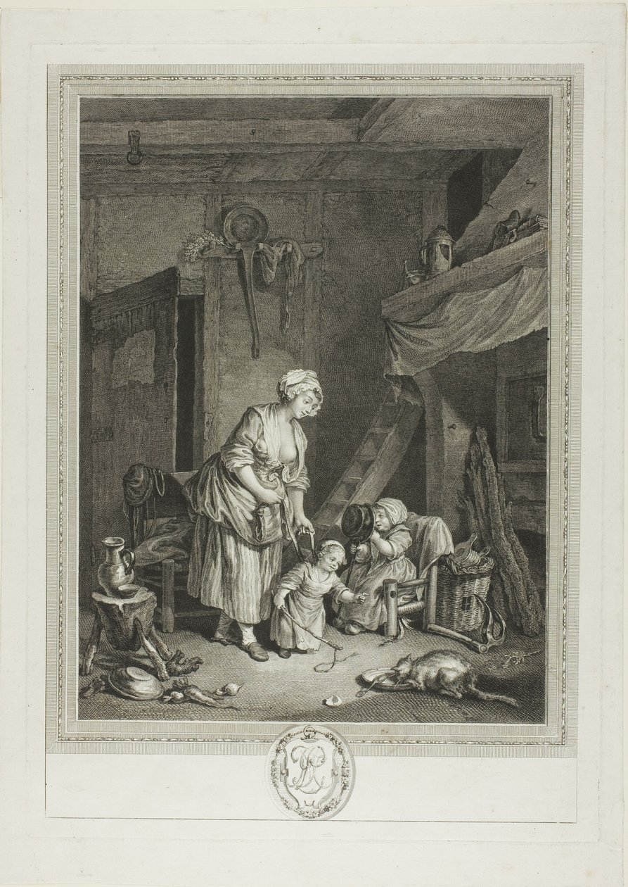 Moederlijke verwennerij door Nicolas Delaunay