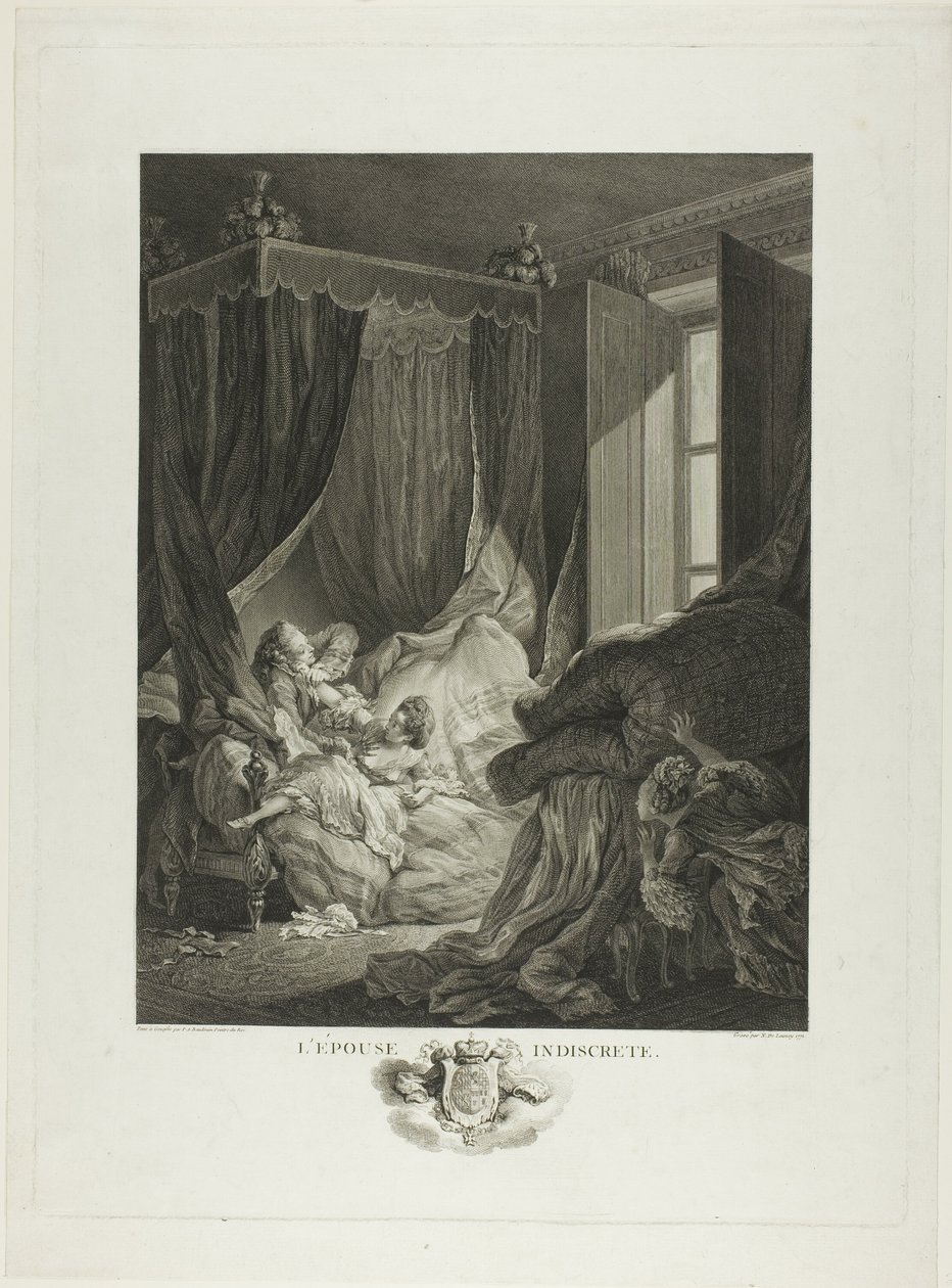 De indiscrete vrouw door Nicolas Delaunay