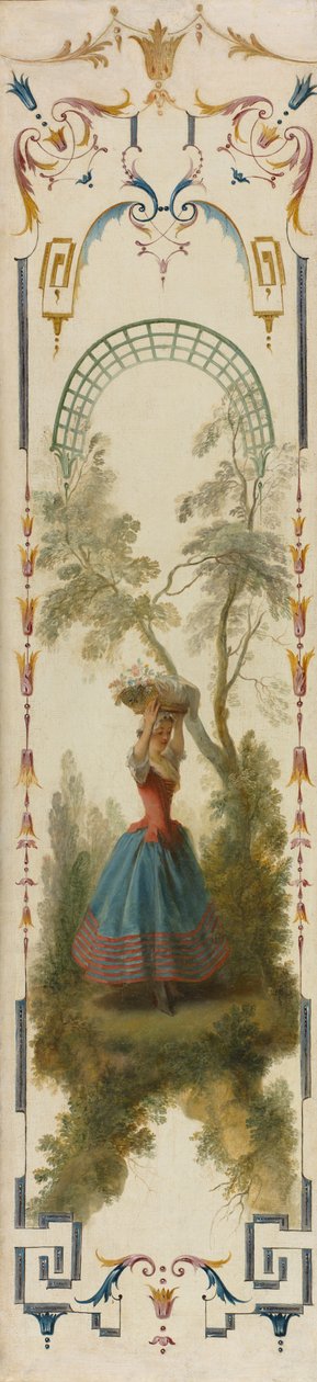 Tuinbouw, c. 1723-1727 door Nicolas Lancret