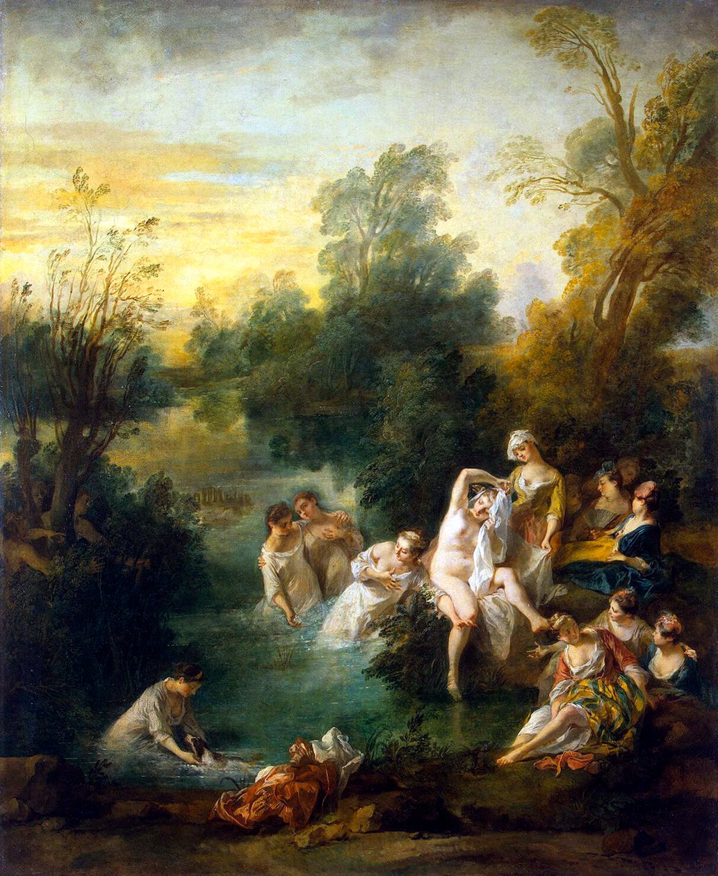 Zomer, ca. 1730 door Nicolas Lancret